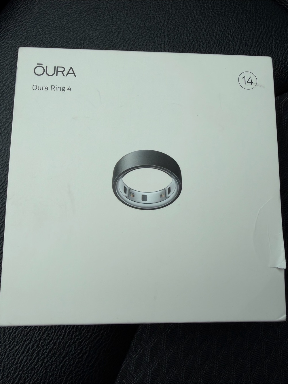 Oura Ring 4 - Stealth (Size 14)